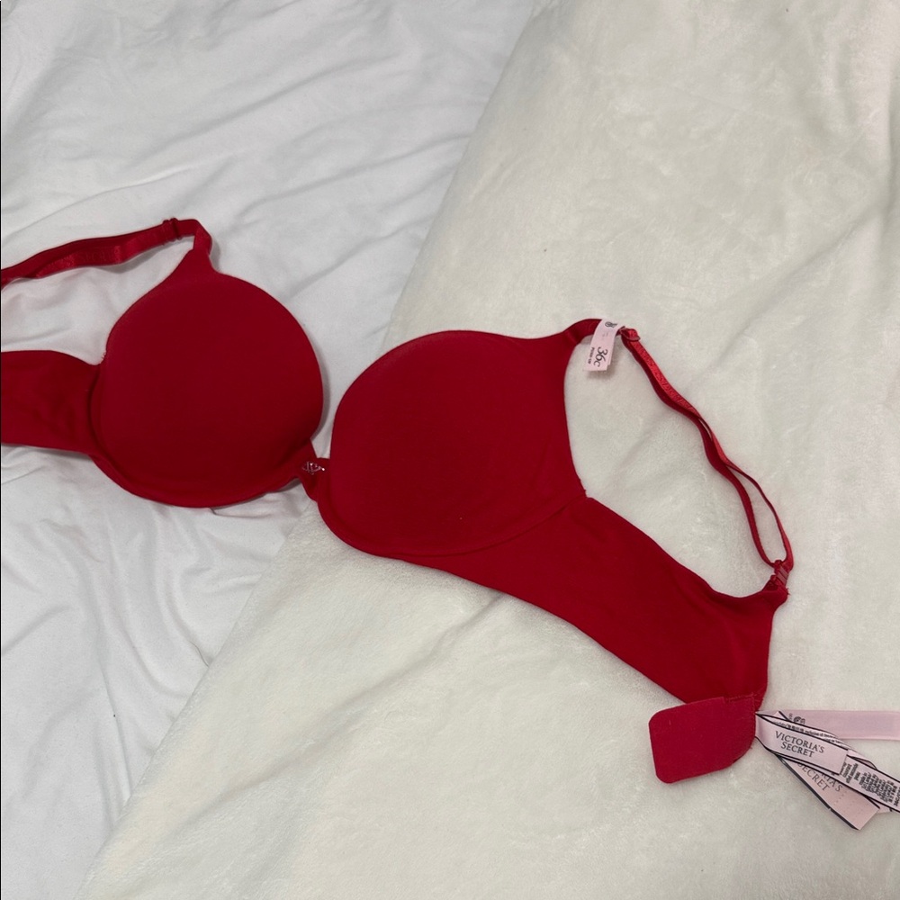 Victoria's Secret Vibrant Red Bra